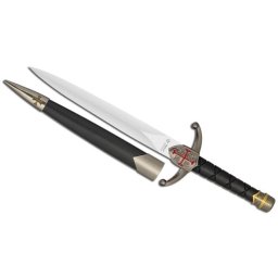 Dague Les Templiers IMPERIAL 37cm lame acier