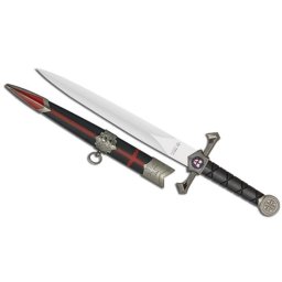 Dague Les Templiers 37,5cm lame acier IMPERIAL