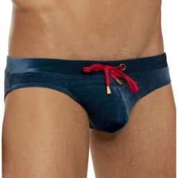 Marcuse Slip de Bain Burleigh Deluxe Indigo Marine XL