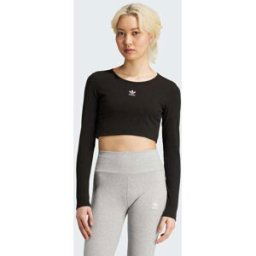 adidas Originals - Top Ã manches longues - Noir Noir 2XS female