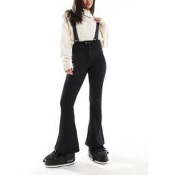 Threadbare - Pantalon de ski large Ã bretelles - Noir Noir 38 female
