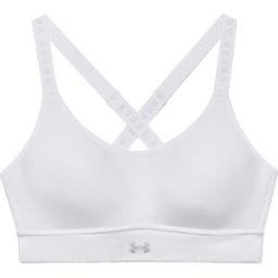 Brassière modéré femme Under Armour Infinity covered impact Blanc XS Femme