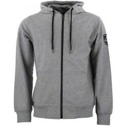 Sweatshirt coton full zip Peak Mountain French Terry Gris L Homme