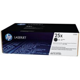 25X cartouche de toner HP LaserJet noir grande capacité authentique