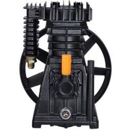 VEVOR Tête de Pompe de Compresseur d'Air Piston 3 CV Débit 164 L/min 2 Cylindres