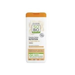 Léa Nature SO BIO étic Douche Crème Nutrition à l'Huile d'Argan Biologique 650 ML - Flacon 650 ml