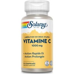 Solaray Vitamine C 1000Mg 30 Comprimés