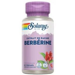 Solaray Berbérine 60 Capsules Végétales
