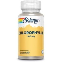Solaray Chlorophylle 100mg 90 Comprimés