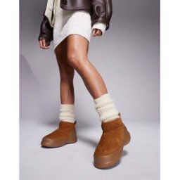 Moon Boot - Luna Low - Bottines unisexes basses - Fauve-Marron Marron 41 unisex