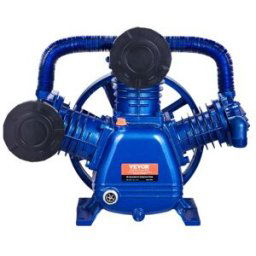 VEVOR Tête de Pompe de Compresseur Air Piston 10 CV Débit 409 L/min 3 Cylindres