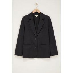 Blazer gris foncé avec poches et boutons My Jewellery Gris/Gris foncé S femme