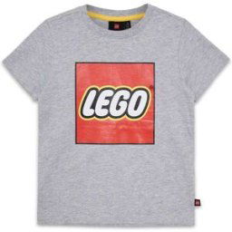 Lego T-shirt à manches courtes avec logo pour enfant - Gris mélangé