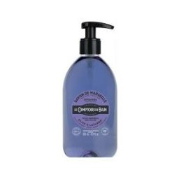 Le Comptoir du Bain Savon de Marseille Olive Lavande Extra Doux 500 ml - Flacon-Pompe 500 ml