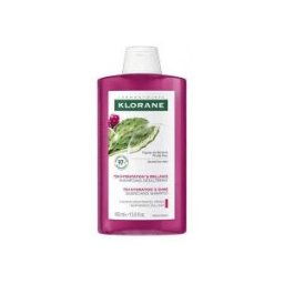 Klorane Figuier de Barbarie - Shampoing Désaltérant Cheveux Déshydratés et Ternes 400 ml - Flacon 400 ml
