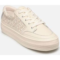 Vulc Leather Sneaker par Tommy Hilfiger Blanc 40 Femme