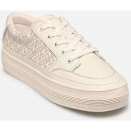 Vulc Leather Sneaker par Tommy Hilfiger Blanc 41 Femme