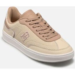 Th Heritage Sneaker par Tommy Hilfiger Beige 39 Femme