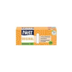 Nett Tampons ® Original Tampon Sans Applicateur Super Plus Boite de 24 - Boîte 24 Tampons