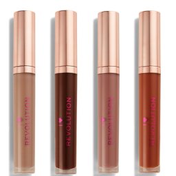 Lot de 4 Gloss I Heart Chocolate - Honeycomb/ Mocha/ Mint Chocolate/ Chocolate Fudge