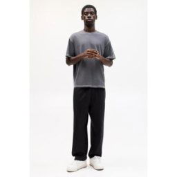 Pull&Bear Pantalon De Survêtement Interlock Noir L male