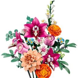 Lego Le joli bouquet de fleurs roses
