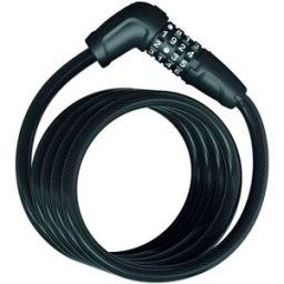 Cable antivol Abus Numero 5510C/180 Combinaison Noir