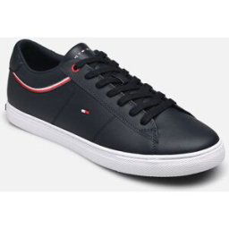 ESSENTIAL LEATHER SNEAKER DETAIL par Tommy Hilfiger Bleu 41 Homme