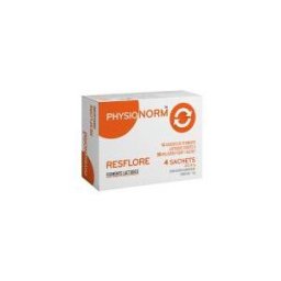 Laboratoire Immubio Physionorm Resflore - 4 Sachets - Boîte 4 sachets de 3 g