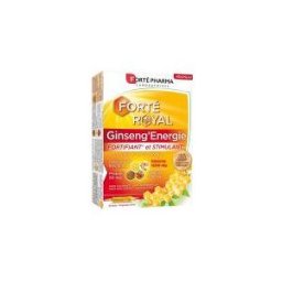 Forté Pharma Ginseng'Énergie - 20 Ampoules - 10 ml - Boîte 20 Ampoules de 10 ml