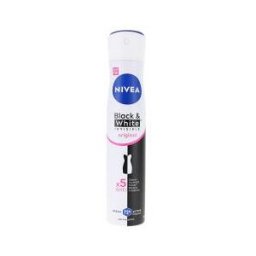 Nivea Black & White Invisible Anti-Transpirant 72H Déodorant Spray 200 ml - Flacon-Aérosol 200 ml