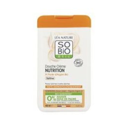 Léa Nature SO BIO étic Douche Crème Nutrition à l'Huile d'Argan Biologique 450 ML - Flacon 450 ml