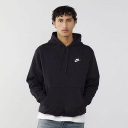 Nike Hoodie Club Small Logo noir m homme
