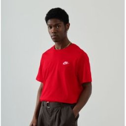 Nike Tee Shirt Club rouge xs homme