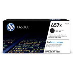 Cartouche de toner noir HP 657X LaserJet grande capacité authentique