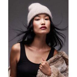 & Other Stories - Bonnet en laine et mohair mÃ©langÃ©s de qualitÃ© supÃ©rieure - Beige-Neutre Neutre No Size female