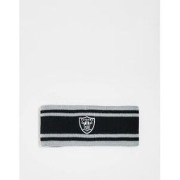 OOSC x NFL - Bandeau de ski Ã inscription Las Vegas Raiders Â» - Multicolore-Noir Noir One Size unisex