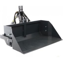 Godet arrière hydraulique pour tracteur BlackStone B-PAL H 140 - de 140 cm - Charge 400Kg