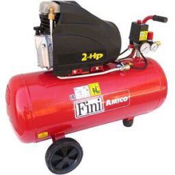 Fini Amico 50 SF 2500 - Compresseur d'air électrique sur chariot - moteur 2 CV - 50 L