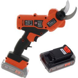 Sécateur de taille à batterie Black & Decker BCPP18D1-QW - Taille 25 mm - Batterie de 18 V- 2.0 Ah