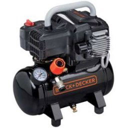 Black & Decker BD195 6 NK - Compresseur d'air électrique compact portatif - 1.5 CV - 8 bars sans huile