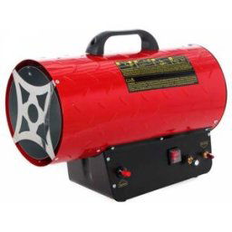 Générateur d'air chaud à gaz GeoTech GH 3300 F - démarrage piézoélectrique manuel