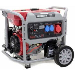 GeoTech-Pro GeoTech Pro GGP 8000-3 ES - Groupe électrogène 6.5 KW triphasé sur chariot - dém. électrique