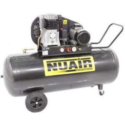 Nuair B 3800B/4T/270 TECH - Compresseur d'air électrique triphasé à courroie - Moteur 4 CV - 270 L