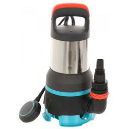Pompe immergée pour eaux claires et chargées Gardena 2 en 1 - 15000 - art. 9048-20 - en acier INOX
