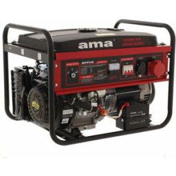 AMA QF6000 3PH - Groupe électrogène 6.5 kW triphasé à essence - Générateur de courant
