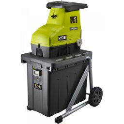 Ryobi RSH3045U - Broyeur de végétaux électrique - Bac de 55L - Diamètre de coupe de 45 mm - 3000 W