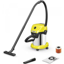 Karcher WD 3 S V-17/4/20 - Aspirateur multifonction - Acier INOX - 17 L
