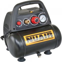 Nuair New Vento 200/8/6 - Compresseur d'air électrique compact portatif - Moteur 1.5 CV - 6 L