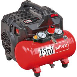 Fini Siltek S/6 - Compresseur électrique compact portatif - Moteur 1 CV - 8 bars